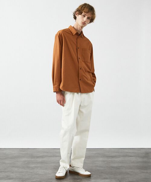 ABAHOUSE / アバハウス パンツ | 2タック コットントラウザーズ / ワイドパンツ | 詳細11