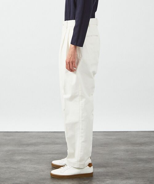 ABAHOUSE / アバハウス パンツ | 2タック コットントラウザーズ / ワイドパンツ | 詳細2