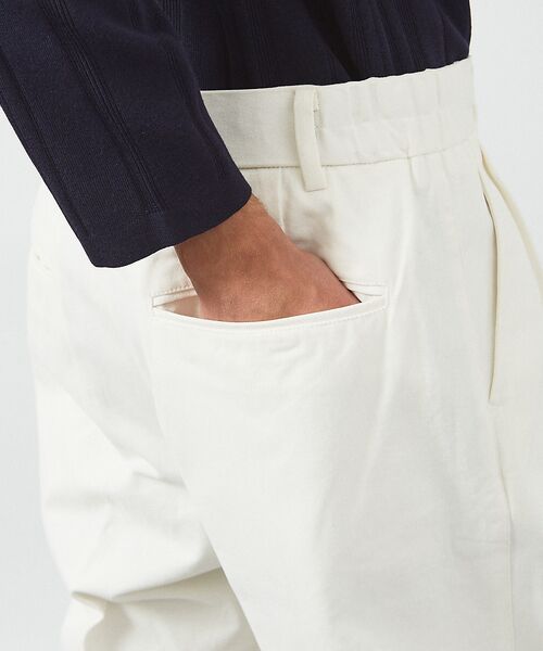 ABAHOUSE / アバハウス パンツ | 2タック コットントラウザーズ / ワイドパンツ | 詳細6