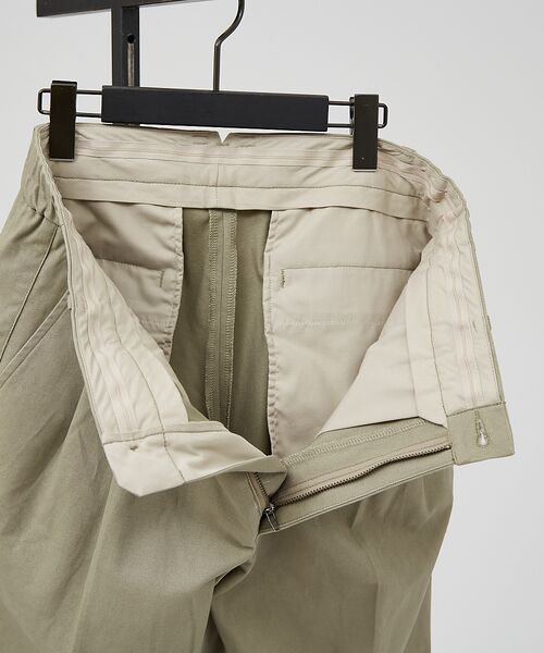 ABAHOUSE / アバハウス パンツ | 2タック コットントラウザーズ / ワイドパンツ | 詳細14