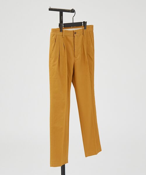 ABAHOUSE / アバハウス パンツ | 2タック コットントラウザーズ / ワイドパンツ | 詳細18