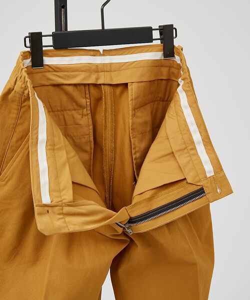 ABAHOUSE / アバハウス パンツ | 2タック コットントラウザーズ / ワイドパンツ | 詳細19