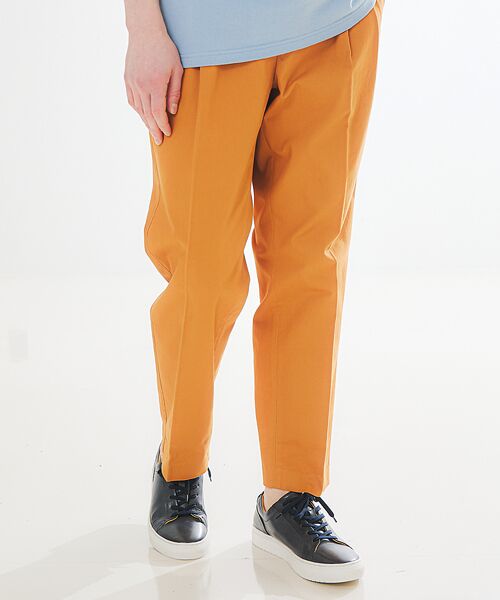 ABAHOUSE / アバハウス パンツ | 2タック コットントラウザーズ / ワイドパンツ | 詳細20