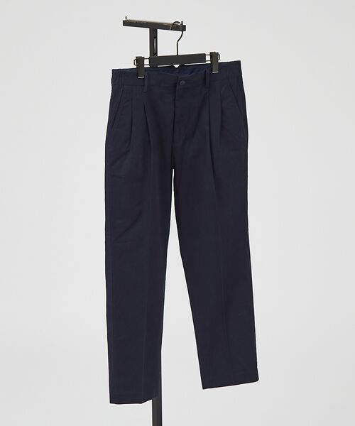 ABAHOUSE / アバハウス パンツ | 2タック コットントラウザーズ / ワイドパンツ | 詳細25