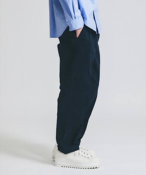 ABAHOUSE / アバハウス パンツ | 2タック コットントラウザーズ / ワイドパンツ | 詳細27