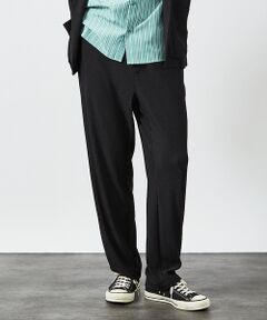 ABAHOUSE / アバハウス パンツ | 【セットアップ対応】プリーツ イージーパンツ/ ワイドパンツ