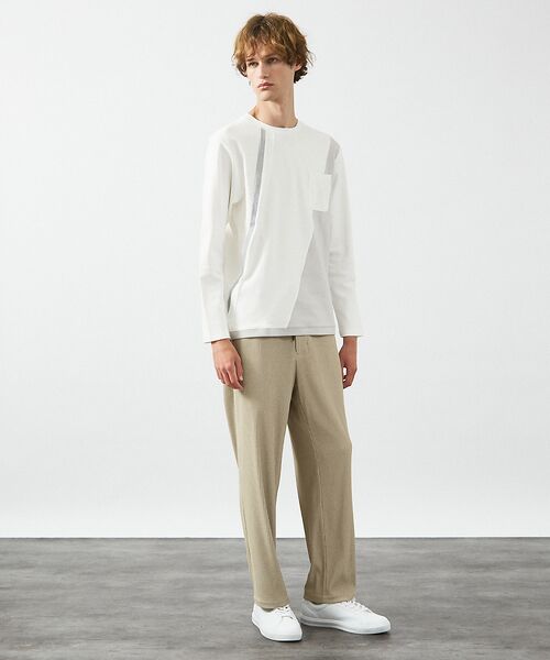 ABAHOUSE / アバハウス パンツ | 【セットアップ対応】プリーツ イージーパンツ/ ワイドパンツ | 詳細19