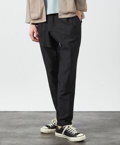 ABAHOUSE / アバハウス パンツ | 【360°HYPER-STRETCH】1プリーツ テーパード イージーパンツ/吸