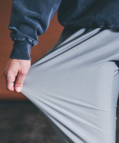 ABAHOUSE / アバハウス パンツ | 【360°HYPER-STRETCH】1プリーツ テーパード イージーパンツ/吸 | 詳細5