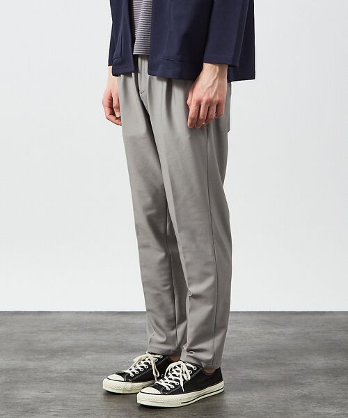 ABAHOUSE / アバハウス パンツ | 【360°HYPER-STRETCH】1プリーツ テーパード イージーパンツ/吸 | 詳細8