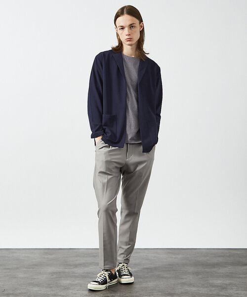 ABAHOUSE / アバハウス パンツ | 【360°HYPER-STRETCH】1プリーツ テーパード イージーパンツ/吸 | 詳細9