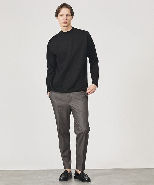 ABAHOUSE / アバハウス パンツ | デニムライク スリムテーパード スラックス | 詳細10