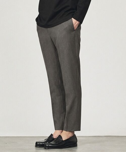 ABAHOUSE / アバハウス パンツ | デニムライク スリムテーパード スラックス | 詳細8