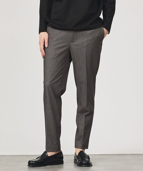 ABAHOUSE / アバハウス パンツ | デニムライク スリムテーパード スラックス | 詳細9