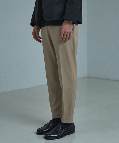 ABAHOUSE / アバハウス パンツ | デニムライク スリムテーパード スラックス | 詳細8