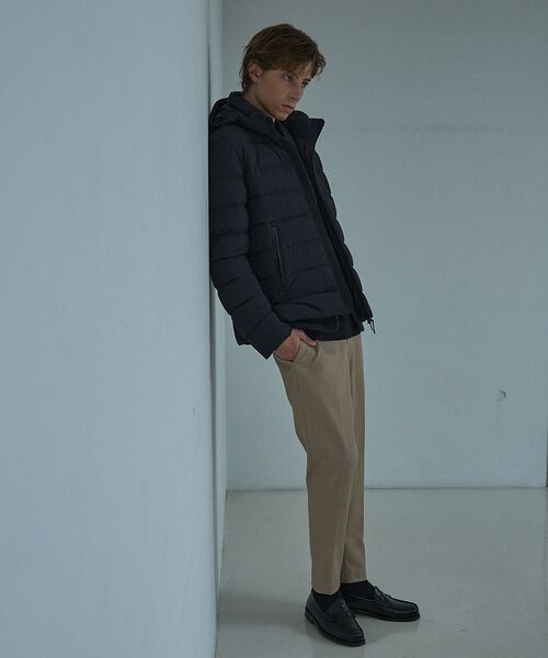 ABAHOUSE / アバハウス パンツ | デニムライク スリムテーパード スラックス | 詳細10