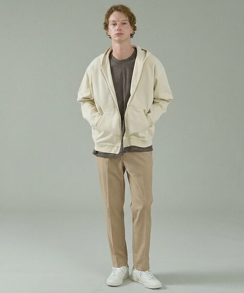 ABAHOUSE / アバハウス パンツ | デニムライク スリムテーパード スラックス | 詳細18