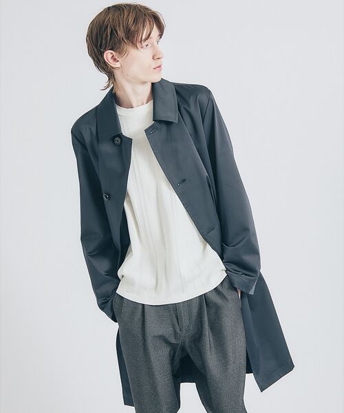 ABAHOUSE / アバハウス ステンカラーコート | 【LIMONTA】マルチファンクション バルカラーコート/ステンカラーコート | 詳細21