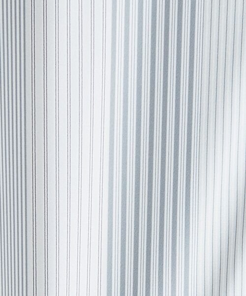 ABAHOUSE / アバハウス シャツ・ブラウス | 【FLEX SHIRTS】360°ストレッチ パッチワークストライプシャツ / | 詳細9