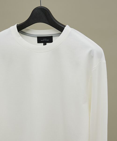 ABAHOUSE / アバハウス Tシャツ | 【定番】ドレスポンチ クルーネック 長袖Tシャツ / ストレッチ | 詳細7