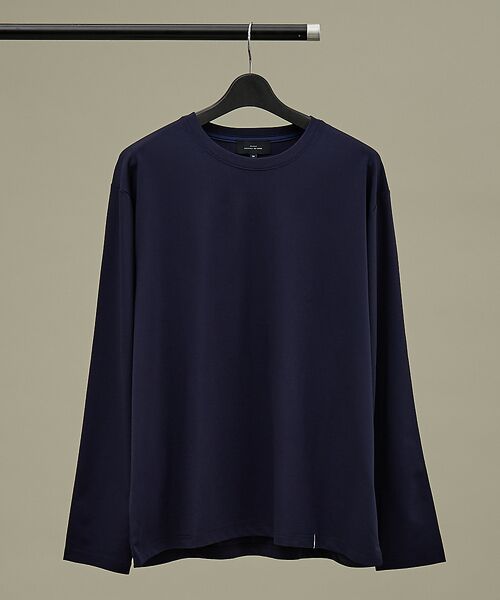 ABAHOUSE / アバハウス Tシャツ | 【定番】ドレスポンチ クルーネック 長袖Tシャツ / ストレッチ | 詳細25