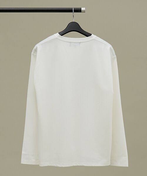 ABAHOUSE / アバハウス Tシャツ | 【定番】ドレスポンチ Vネック 長袖Tシャツ / ストレッチ | 詳細3