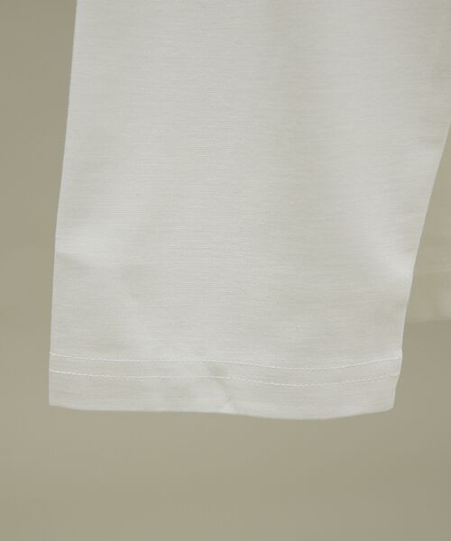 ABAHOUSE / アバハウス Tシャツ | 【定番】ドレスポンチ Vネック 長袖Tシャツ / ストレッチ | 詳細5