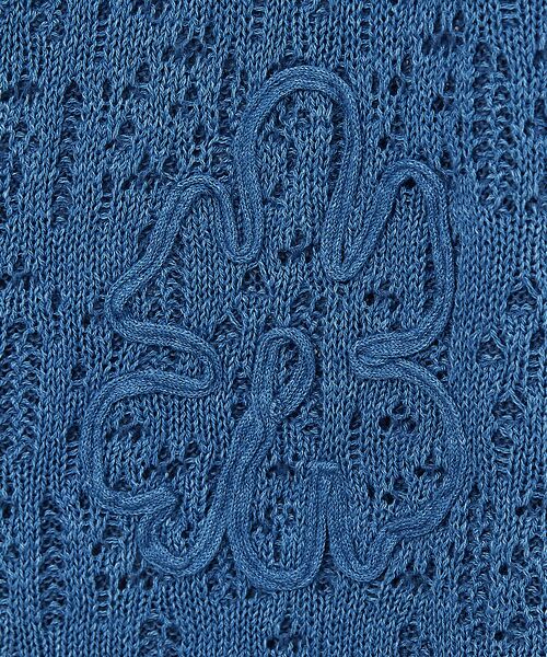 ABAHOUSE / アバハウス カーディガン・ボレロ | 【スカシ柄】インディゴヤーン接結カーディガン | 詳細15