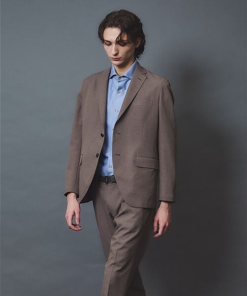 ABAHOUSE / アバハウス テーラードジャケット | 【セットアップ対応】リネンライク ライトジャケット / 軽量 ストレッチ 手洗い | 詳細23