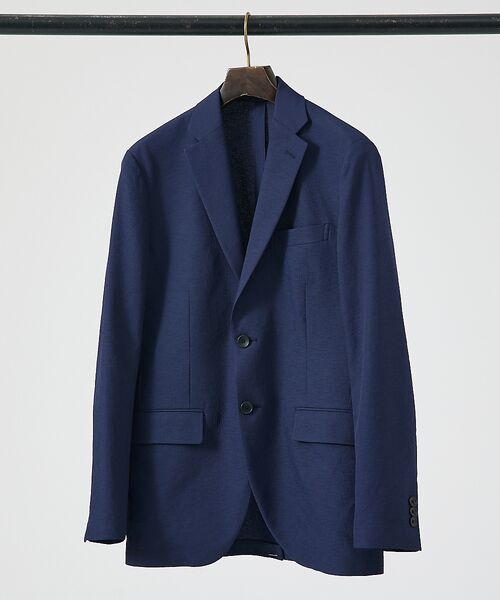 ABAHOUSE/アバハウス 【セットアップ対応】Air Dry ジャケット / 軽量&ストレッチ ネイビー 48 ABAHOUSE/アバハウス 【セットアップ対応】Air Dry ジャケット / 軽量&ストレッチ ネイビー 48