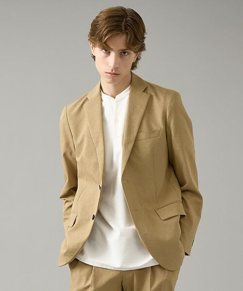 ABAHOUSE / アバハウス テーラードジャケット | 【セットアップ対応】Air Dry ジャケット / 軽量 ストレッチ 手洗い可【 | 詳細23