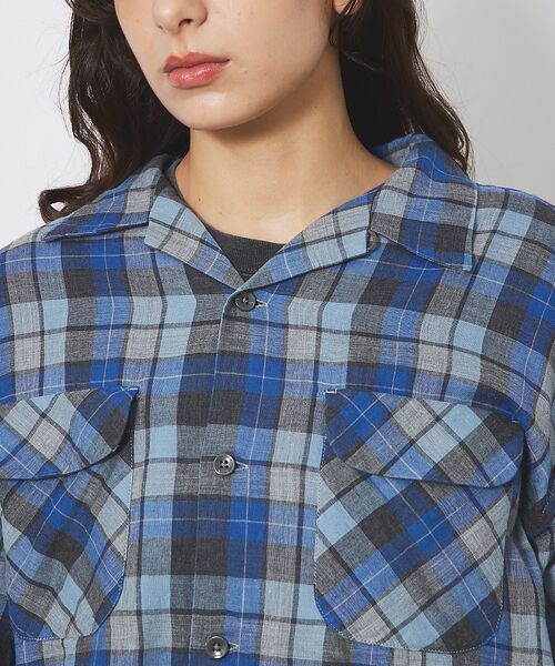 ABAHOUSE / アバハウス シャツ・ブラウス | 【PENDLETON/ペンドルトン】Open Collar Shirt/ボードシ | 詳細12
