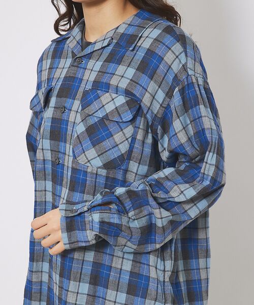 ABAHOUSE / アバハウス シャツ・ブラウス | 【PENDLETON/ペンドルトン】Open Collar Shirt/ボードシ | 詳細13