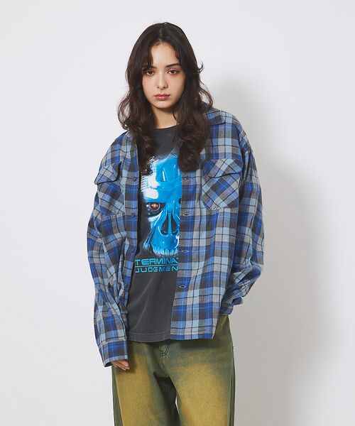 ABAHOUSE/アバハウス 【PENDLETON/ペンドルトン】Open Collar Shirt/ボードシ ブルー系その他1 M ABAHOUSE/アバハウス 【PENDLETON/ペンドルトン】Open Collar Shirt/ボードシ ブルー系その他1 M