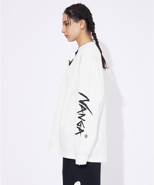 ABAHOUSE / アバハウス Tシャツ | 【NANGA/ナンガ】ECO HYBRID SLV LOGO LS /ロングスリ | 詳細11
