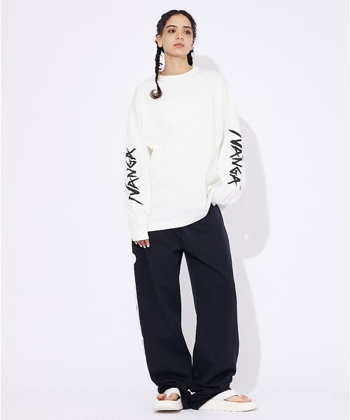 ABAHOUSE / アバハウス Tシャツ | 【NANGA/ナンガ】ECO HYBRID SLV LOGO LS /ロングスリ | 詳細12