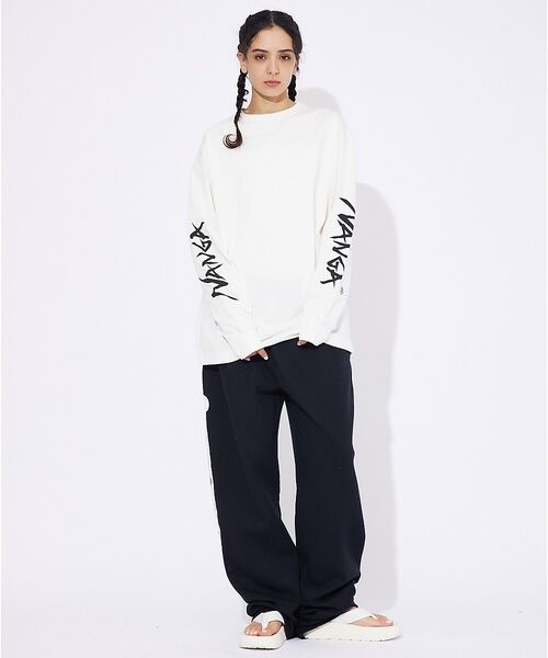 ABAHOUSE / アバハウス Tシャツ | 【NANGA/ナンガ】ECO HYBRID SLV LOGO LS /ロングスリ | 詳細13