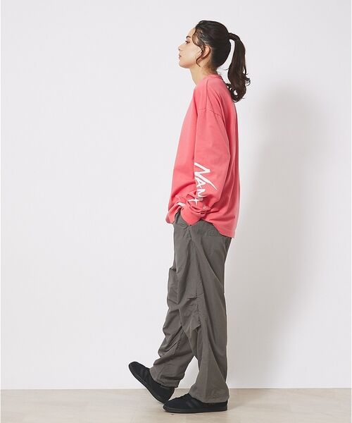 ABAHOUSE / アバハウス Tシャツ | 【NANGA/ナンガ】ECO HYBRID SLV LOGO LS /ロングスリ | 詳細19