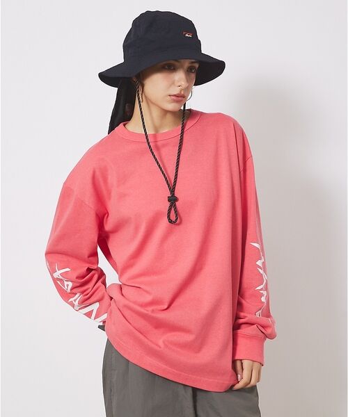 ABAHOUSE / アバハウス Tシャツ | 【NANGA/ナンガ】ECO HYBRID SLV LOGO LS /ロングスリ | 詳細20