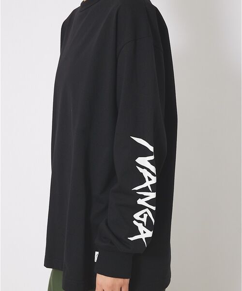 ABAHOUSE / アバハウス Tシャツ | 【NANGA/ナンガ】ECO HYBRID SLV LOGO LS /ロングスリ | 詳細8