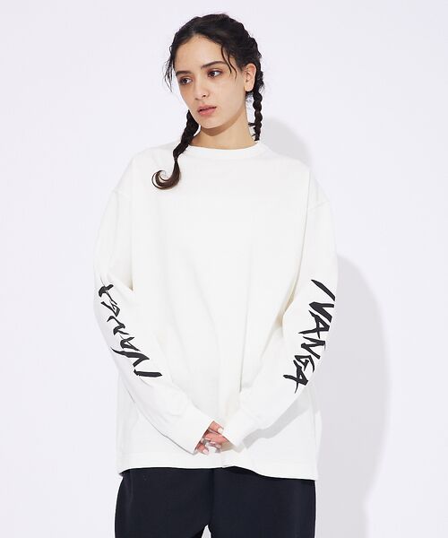 ABAHOUSE/アバハウス 【NANGA/ナンガ】ECO HYBRID SLV LOGO LS /ロングスリ ホワイト L ABAHOUSE/アバハウス 【NANGA/ナンガ】ECO HYBRID SLV LOGO LS /ロングスリ ホワイト L