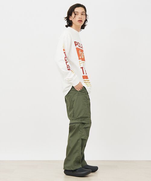 ABAHOUSE / アバハウス Tシャツ | 【POLeR/ポーラー】TEAMS RELAX LOGO/ロングスリーブ/チーム | 詳細3