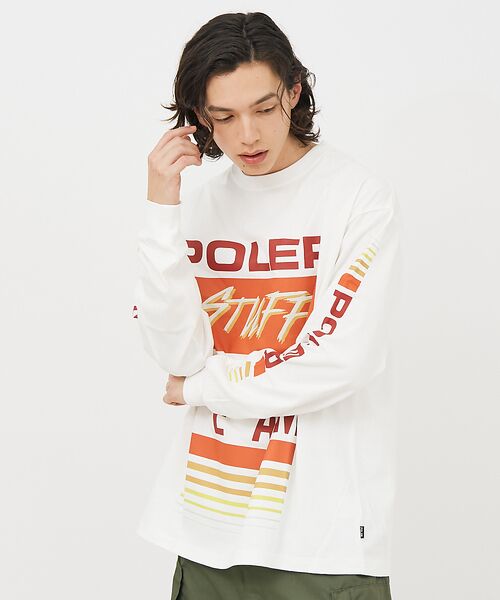 ABAHOUSE/アバハウス 【POLeR/ポーラー】TEAMS RELAX LOGO/ロングスリーブ/チーム ホワイト L ABAHOUSE/アバハウス 【POLeR/ポーラー】TEAMS RELAX LOGO/ロングスリーブ/チーム ホワイト L