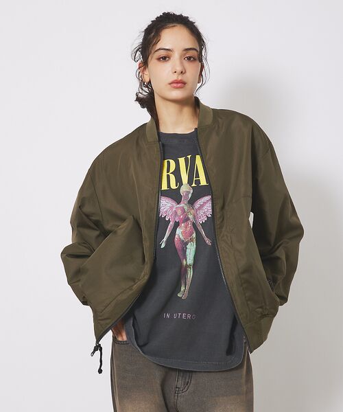 ABAHOUSE / アバハウス ブルゾン | 【TAION/タイオン】NON DOWN MILITALY REVERSIBLE | 詳細1