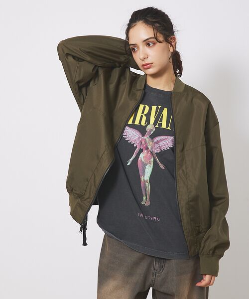 ABAHOUSE / アバハウス ブルゾン | 【TAION/タイオン】NON DOWN MILITALY REVERSIBLE | 詳細2