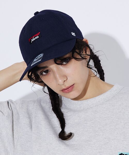 ABAHOUSE/アバハウス 【NANGA×ナンガ】×MLB公認 '47BRAND/HINOC CAP/キャッ ネイビー F ABAHOUSE/アバハウス 【NANGA×ナンガ】×MLB公認 '47BRAND/HINOC CAP/キャッ ネイビー F
