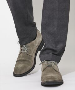 ABAHOUSE / アバハウス シューズ | スウェード プレーントゥ シューズ