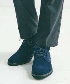 ABAHOUSE / アバハウス シューズ | スウェード プレーントゥ シューズ