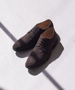 ABAHOUSE / アバハウス シューズ | スウェード プレーントゥ シューズ