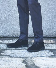 ABAHOUSE / アバハウス シューズ | スウェード プレーントゥ シューズ